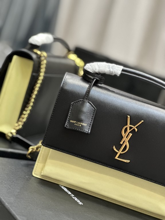 【NEW】Black spelling rice gold buckle _Sunset bag Sunset family's new member, the new design of the adjustable shoulder strap, greatly increased the convenience of use! The size has also been re-upgraded to a larger size 