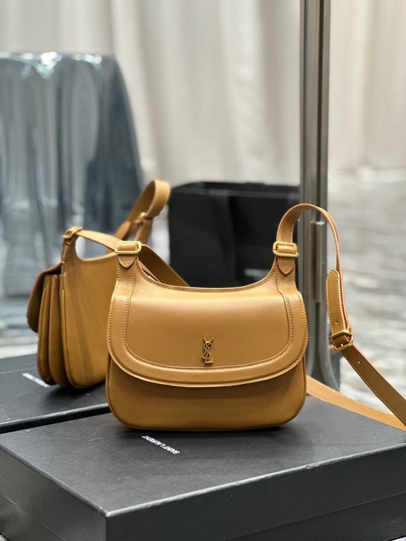 [In stock in seconds]CHARLIE shoulder bag, the saddle bag shape is superb, lightweight friendly and practical, with an organza interior, clean lines and masculine style can be a great choice for daily dress!Model 686742S