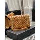 [In stock in seconds]#Envelope #Caramel Gold BuckleLarge grained embossed quilted leather envelope bagThe classic is timeless, beautiful out of the sky V grain quilted diamond caviar pattern, Italian cowhide leather with