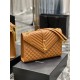 [In stock in seconds]#Envelope #Caramel Gold BuckleLarge grained embossed quilted leather envelope bagThe classic is timeless, beautiful out of the sky V grain quilted diamond caviar pattern, Italian cowhide leather with