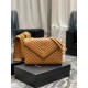 [In stock in seconds]#Envelope #Caramel Gold BuckleLarge grained embossed quilted leather envelope bagThe classic is timeless, beautiful out of the sky V grain quilted diamond caviar pattern, Italian cowhide leather with