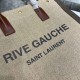 [In stock in seconds][Vertical] _ new colorsRive Gauche Tote Bag, the left bank shopping bag  , from custom linen material to hardware in to silkscreen, every detail I ask for perfection! zp purchased open mold customiza