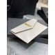 [In-stock SecondsUptown_New Clutch BagThe most classic iconic metal logo, imported Italian cowhide, simple and no loss of high-end, with casual style or lady style or suit can hold, go out with a hand on the ok ~ [with b