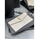 [In-stock SecondsUptown_New Clutch BagThe most classic iconic metal logo, imported Italian cowhide, simple and no loss of high-end, with casual style or lady style or suit can hold, go out with a hand on the ok ~ [with b