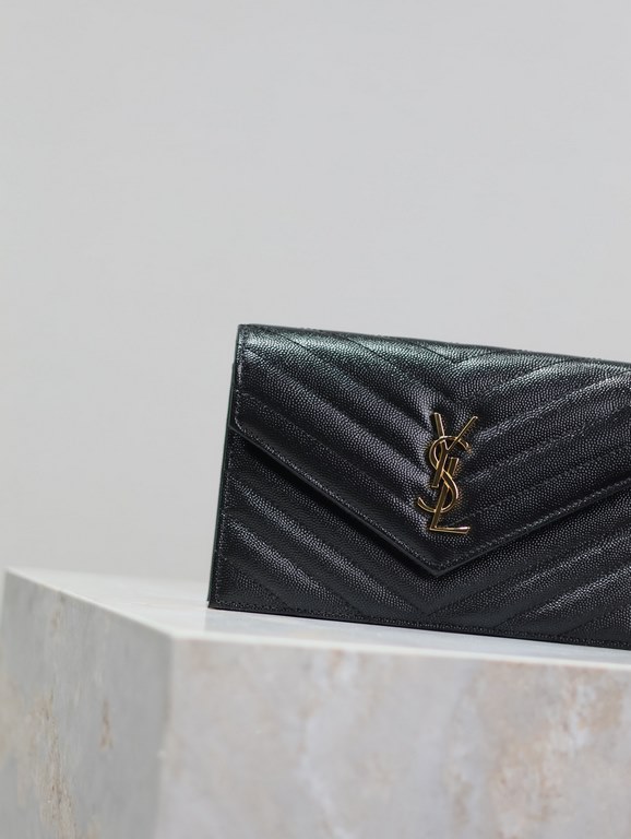 Black Gold Button Caviar_woc small size envelope bag is coming, when it comes to envelope bag, this one from Y family must have the name! The whole bag is made of Italian cowhide leather, with a three-dimensional shape a