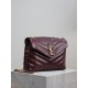 Loulou 23cm-Date RedY family classic explosive models! The most practical and versatile, imported Italian cowhide leather carefully crafted, feel great! The bag is ultra-lightweight, no sense of burden, countless stars a