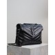 Loulou 23cm-Black with Black BuckleY family classic explosive models! The most practical and versatile, imported Italian cowhide leather carefully crafted, feel great! The bag is ultra-lightweight, no sense of burden, co