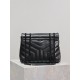 Loulou 23cm-Black with Black BuckleY family classic explosive models! The most practical and versatile, imported Italian cowhide leather carefully crafted, feel great! The bag is ultra-lightweight, no sense of burden, co