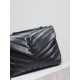 Loulou 23cm-Black with Black BuckleY family classic explosive models! The most practical and versatile, imported Italian cowhide leather carefully crafted, feel great! The bag is ultra-lightweight, no sense of burden, co