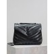 Loulou 23cm-Black with Black BuckleY family classic explosive models! The most practical and versatile, imported Italian cowhide leather carefully crafted, feel great! The bag is ultra-lightweight, no sense of burden, co