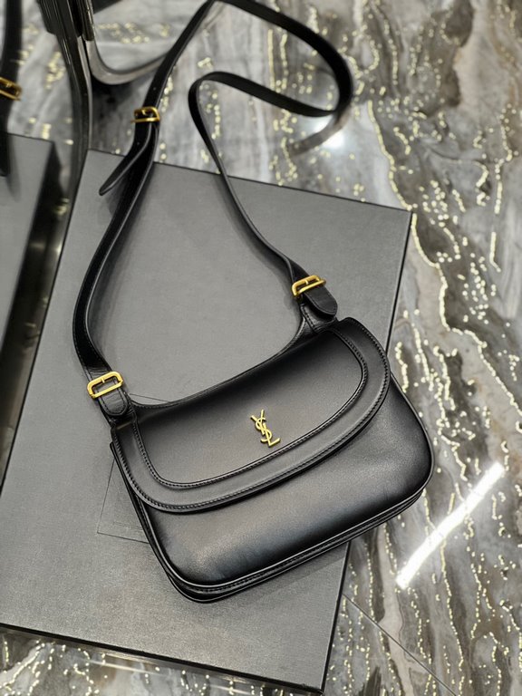 [In stock in seconds]CHARLIE shoulder bag, the saddle bag shape is superb, lightweight friendly and practical, with an organza interior, clean lines and masculine style can be a great choice for daily dress!Model 686742S