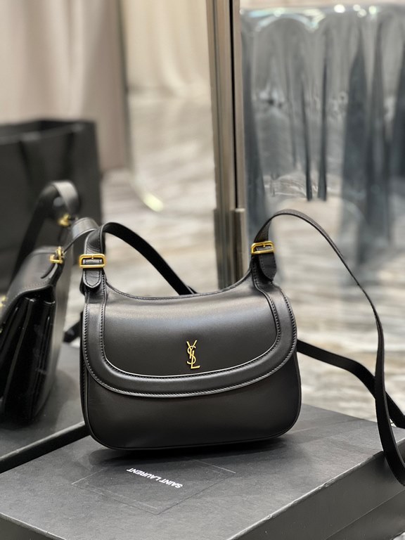 [In stock in seconds]CHARLIE shoulder bag, the saddle bag shape is superb, lightweight friendly and practical, with an organza interior, clean lines and masculine style can be a great choice for daily dress!Model 686742S