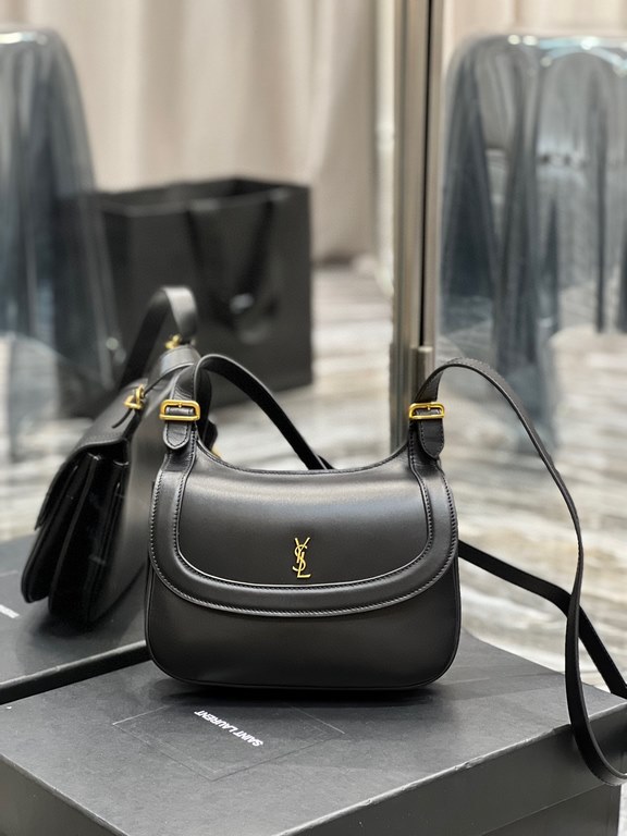 [In stock in seconds]CHARLIE shoulder bag, the saddle bag shape is superb, lightweight friendly and practical, with an organza interior, clean lines and masculine style can be a great choice for daily dress!Model 686742S