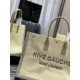 [Spot seconds]_Rive Gauche Tote Bag, left bank shopping bag  , from customized cotton and linen material to logo embroidery process, every detail I ask for perfection! zp purchased open mold customization, seriously, thi