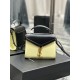 NEWBlack with Rice Gold Buckle_CASSANDRA mini handbag! This series of special design is its rotating metal buckle, craftsmanship design complexity is extraordinary; internal compartments are separated to form two large-c