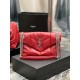 [In stock in secondsRed with silver buckle-            Size 29x17x11cmModel 577476