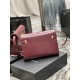 [In stock in seconds]             Burgundy_.Manhattan Manhattan baguette bag counter revamped the latest version of the full leather interior, calling out a sense of high class! It is a change from the previous classic l