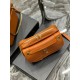 Spot SecondsNIKI_New Camera BagCrossbody BagPremium metal logo design Retro sophistication played to the fullest.Italian customized vegetable tanned leather with gold chain, never out of fashion with the front flap and z