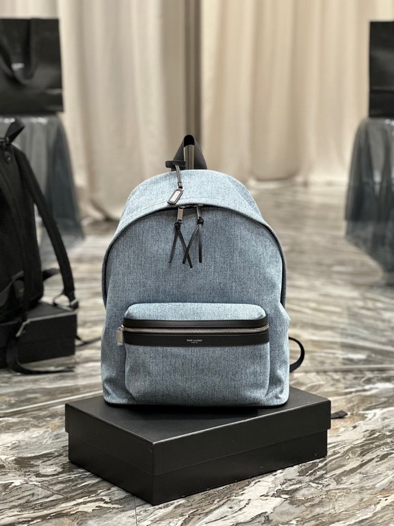 [In stock in seconds]  Shoulder bag arrived _ washed denim with leather modelsCounter limited launch Crafted to create this backpack, washed very craftsmanship, with imported Italian cowhide, very light and convenient, p