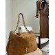 Suede Medela really absolute absolute son!Vintage Funky Slouchy Floppy Big Bag Type