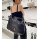 I love the slouchy look of the big bag!