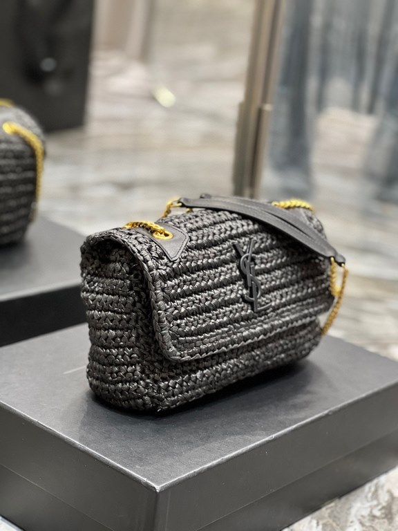 [In stock in seconds]  straw woven bag fast fallNiki woven bag to la~Full of artistic atmosphere , Raffia grass weaving is very solid, super texture, French lazy wind, daily with private clothes will not be wrong single 