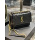 [In stock in seconds]              #Black with gold buckle #Unbeatable classic model crocodile print sunset bag! Out for such a long time the heat is still unabated, it can be seen that it is loved to an extraordinary de