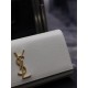 Classic Kate_ClutchWhite caviar with gold buckleClassic flap clutch    very representative of the metal logo logo, imported Italian caviar cowhide, simple metal decorations, the overall low-key exquisite and versatile, h