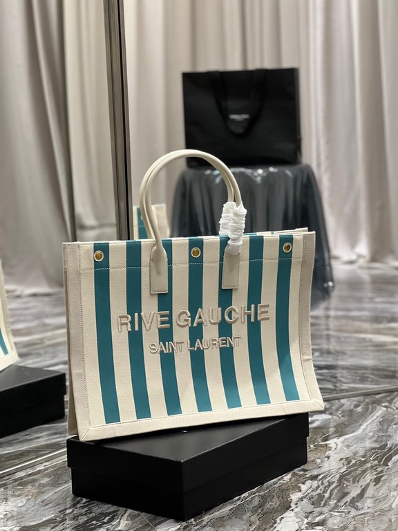 [Spot seconds to send]Rive Gauche Tote Bag, left bank shopping bag  , from custom linen material to hardware in to silk screen, every detail I demand perfection! zp purchased open mold customization, seriously, this is t