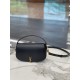 Half-moon bag shape Minimalist yet elegant