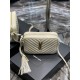 [In Stock Seconds]    Camera Bag_White Gold BuckleTop imported Italian cowhide with frosted leather camera bag, Hong Kong purchased zp open molding and typing, to do exactly the same! Very delicate! Adjustable shoulder s