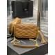 [Spot Seconds]Caramel Gold Button_            Top imported cowhide leather camera bag, ZP open molded and typed to be exactly the same! Very delicate! With fashion tassel charm! Leather inside and outside, the bag has a 