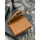 [In stock in seconds]#Envelope #Caramel Gold BuckleMedium grain embossed quilted leather envelope bagThe classic is timeless, beautiful out of the sky V pattern spelling diamond pattern of caviar, Italian cowhide leather