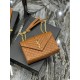 [In stock in seconds]#Envelope #Caramel Gold BuckleMedium grain embossed quilted leather envelope bagThe classic is timeless, beautiful out of the sky V pattern spelling diamond pattern of caviar, Italian cowhide leather