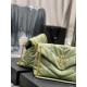 [In stock in secondsAvocado Green with Gold Buckle-               _ quilted lambskin bag, 100% lambskin production, soft and delicate feel, as if embracing the clouds   like feeling; classic Y family logo, chain and grom