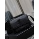 Niki_NylonSalt collegiate style shoulder bag for both men and women.Lightweight nylon fabric overall low-key luxury and versatile Commuter bag type can be casual or salt black logo design is more simple Shoulder strap is