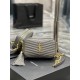 [In-stock Seconds]Gray Gold Button_            Top imported cowhide leather camera bag, ZP open molded and typed to be exactly the same! Very delicate! With fashion tassel charm! Leather inside and outside, the bag has a