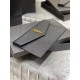 [In-stock SecondsUptown_New Clutch BagThe most classic iconic metal logo, imported Italian cowhide, simple and no loss of high-end, with casual style or lady style or suit can hold, go out with a hand on the ok ~ [with b