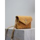 Loulou 20cm-Earth Yellow FrostedY family classic explosive models! The most practical and versatile, imported Italian cowhide leather carefully crafted, feel great! The bag is ultra-lightweight, not the slightest sense o