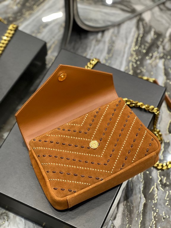 [In stock in seconds]#                     #Caramel rivets through the rope crafted frosted model _Perpetual paragraph messenger bag, hot and spicy explosive models 24Cm, street photography talisman, many stars Hollywood