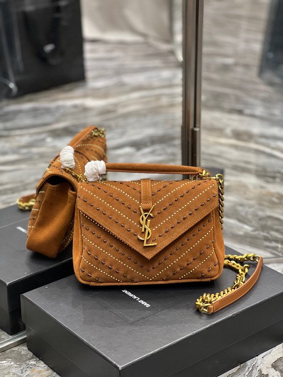 [In stock in seconds]#                     #Caramel rivets through the rope crafted frosted model _Perpetual paragraph messenger bag, hot and spicy explosive models 24Cm, street photography talisman, many stars Hollywood