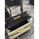 NEW】New color_Black with beige gold buckle.Manhattan_flap Manhattan baguette bag, a change from the previous classic logo, replaced by a low-key simple design style, it is a bit like the H Kelly, very retro flavor! Busin