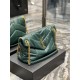 [In stock in secondsDark Green with Gold Buckles-               _ quilted lambskin bag, 100% lambskin production, soft and delicate feel, as if embracing the clouds   like feeling; classic Y family logo, chain and gromme