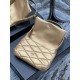 [In stock in secondsLimited color scheme Golden lambskin_LE 57 series quilted underarm bag, these days without an underarm bag are embarrassed to say they are a hipster, right The whole bag is made of diamond pattern qui