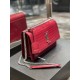 [In stock in seconds]              #Burgundy with silver buckle #Unbeatable classic crocodile print sunset bag! Out for such a long time the heat is still unabated, it can be seen that it is loved to an extraordinary deg