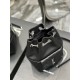 [Spot SecondsJOE_Black Silver BuckleThe latest V-shaped quilted mini bucket bag from the counter has arrived brand new! It is a little cute that can be held in the palm of your hand! The whole bag is carefully sewn with 