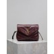 Loulou 20cm-Date RedY family classic explosive models! The most practical and versatile, imported Italian cowhide leather carefully crafted, feel great! The bag is ultra-lightweight, no sense of burden, countless stars a