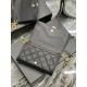 Becky_22.5cm Black#Becky Diamond Quilted Lambskin Chain BagThis bag is one of the most beautiful pieces in the Love at First Sight collection! The diamond-shaped quilted pattern gives off a diamond-like luster! The gold 