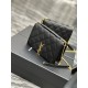 Becky_22.5cm Black#Becky Diamond Quilted Lambskin Chain BagThis bag is one of the most beautiful pieces in the Love at First Sight collection! The diamond-shaped quilted pattern gives off a diamond-like luster! The gold 