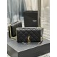 Becky_22.5cm Black#Becky Diamond Quilted Lambskin Chain BagThis bag is one of the most beautiful pieces in the Love at First Sight collection! The diamond-shaped quilted pattern gives off a diamond-like luster! The gold 